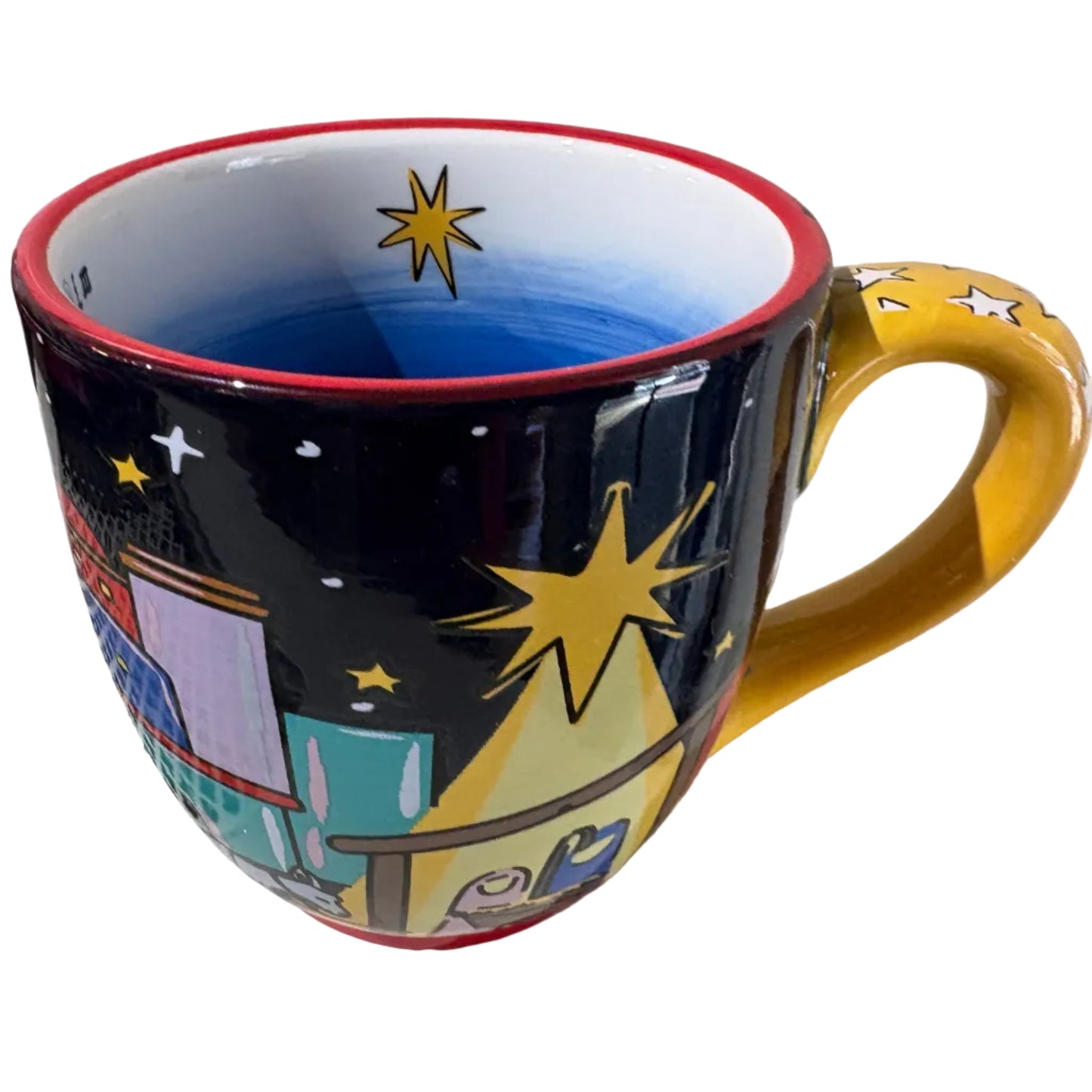 Colorful Nativity Jumbo Mug