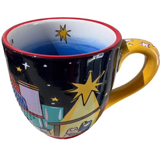 Colorful Nativity Jumbo Mug