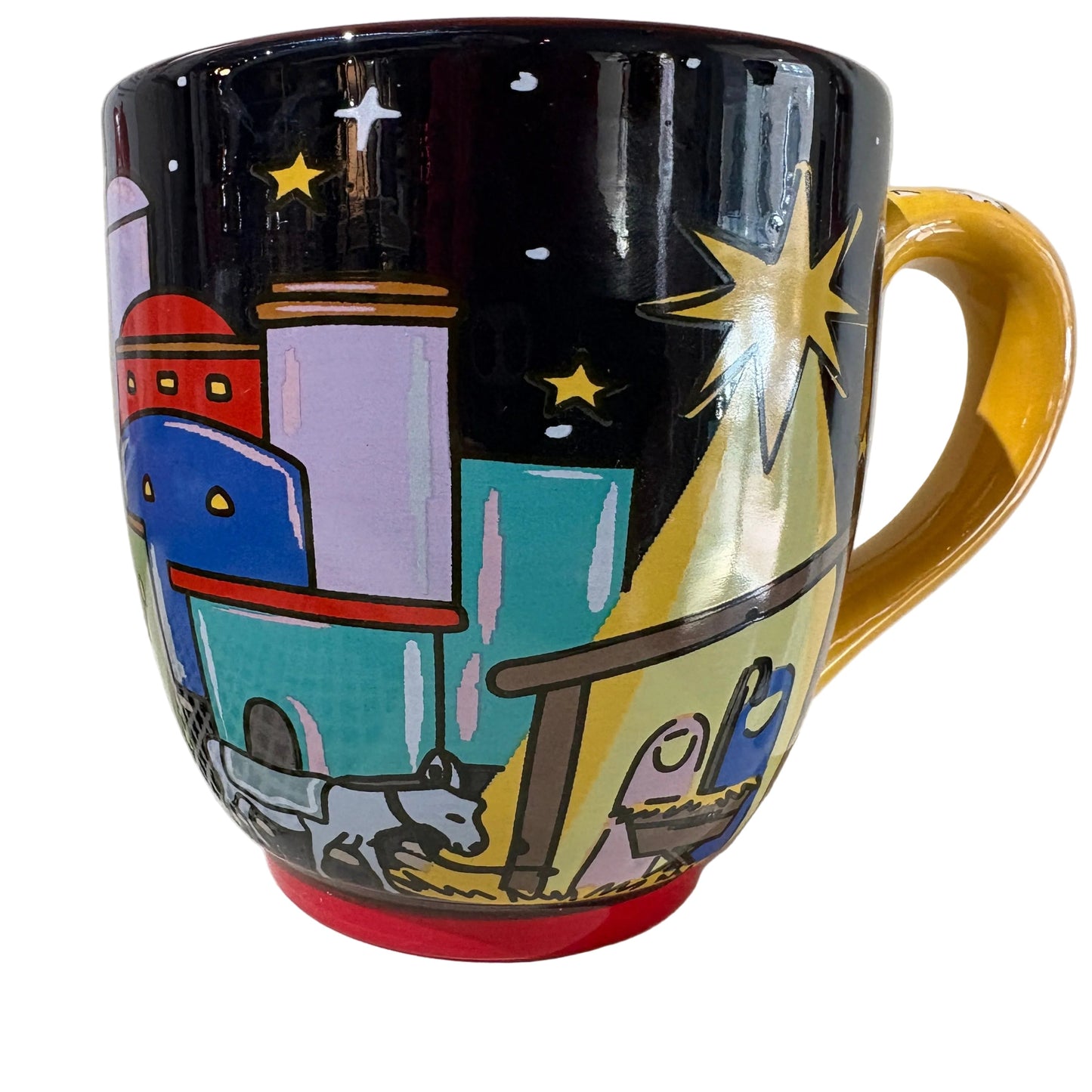 Colorful Nativity Jumbo Mug
