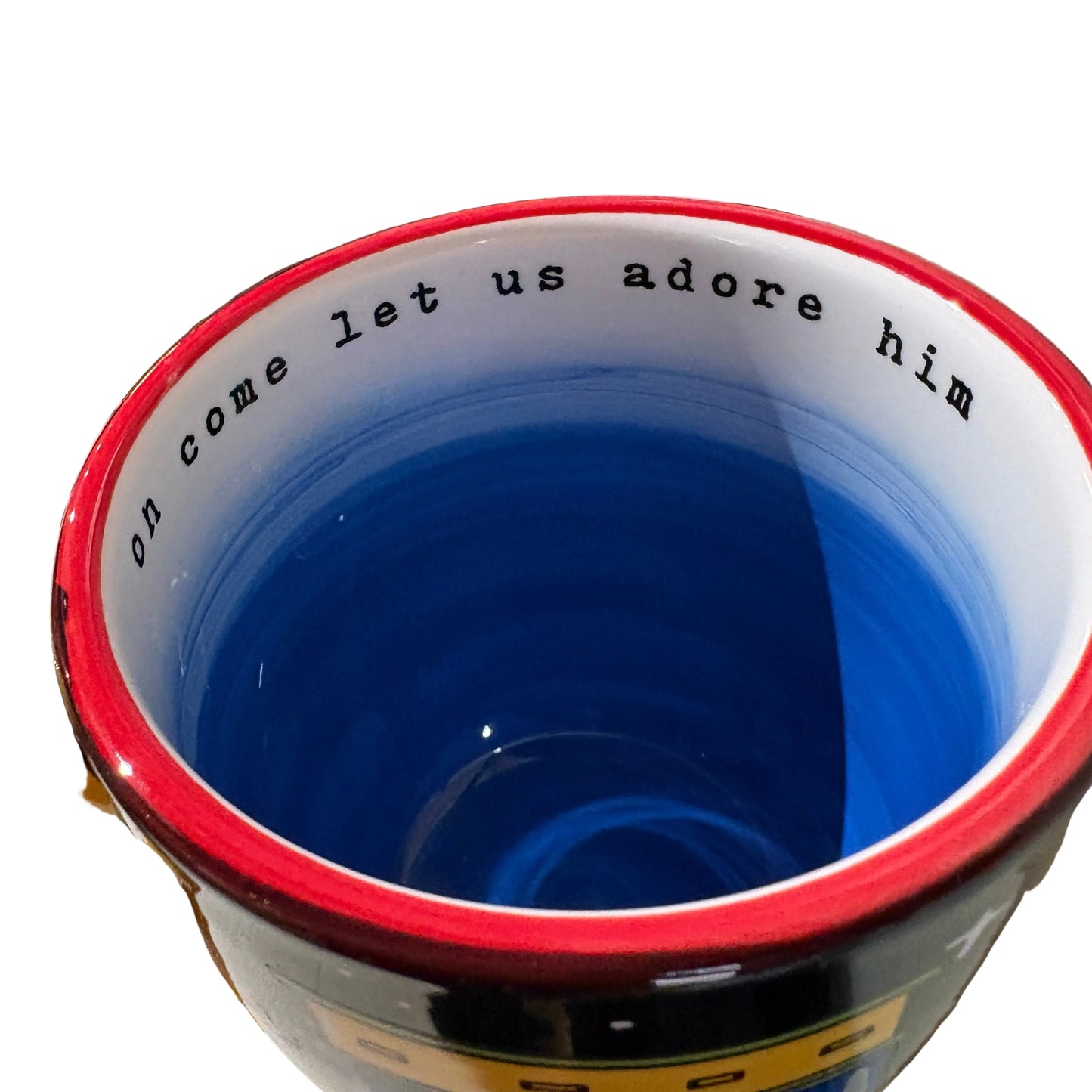 Colorful Nativity Jumbo Mug