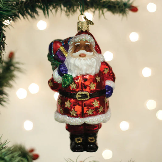 Black Jolly Santa