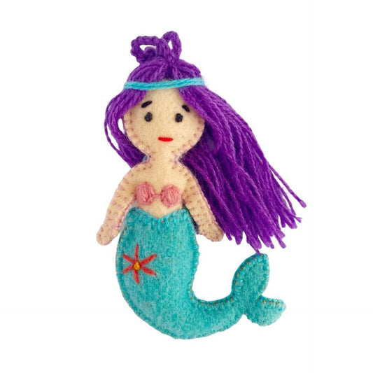 Embroidered mermaid