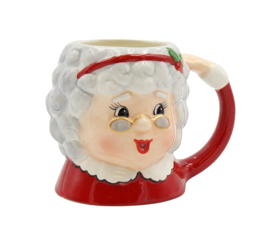 Mrs. Claus Mug White