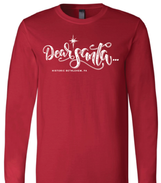 Women's Dear Santa Long-Sleeved T-Shirt