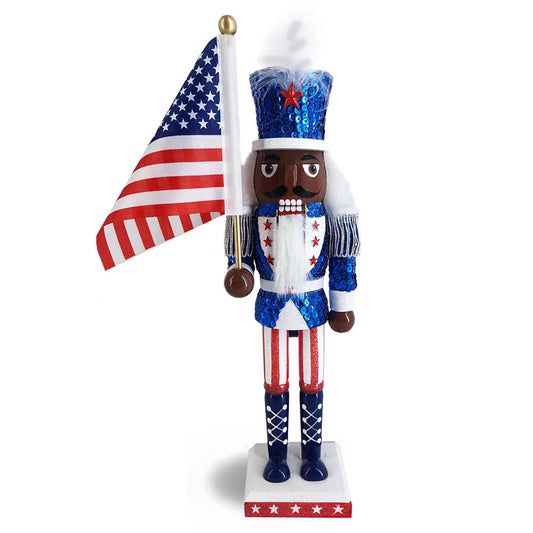 Patriotic Nutcracker African American