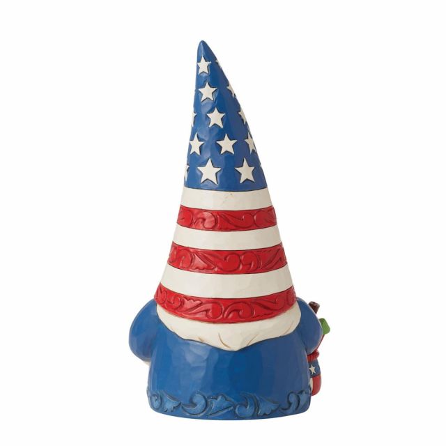 Jim Shore Patriotic Gnome w/Basket