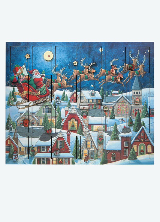 Santa's Sleigh Advent Calendar