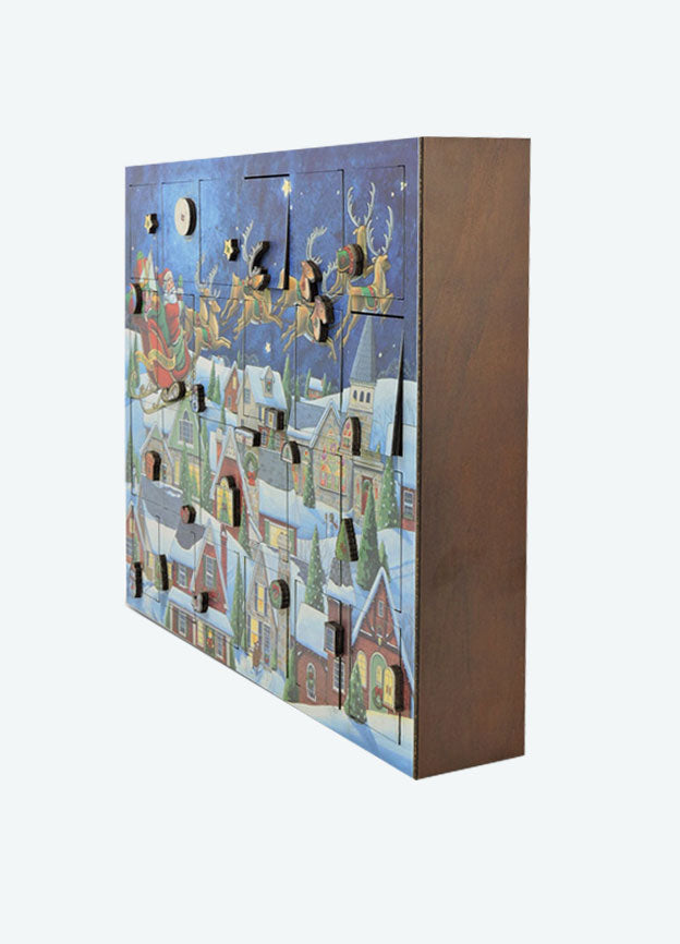 Santa's Sleigh Advent Calendar