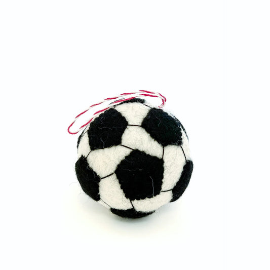 Soccer Knit Ornament