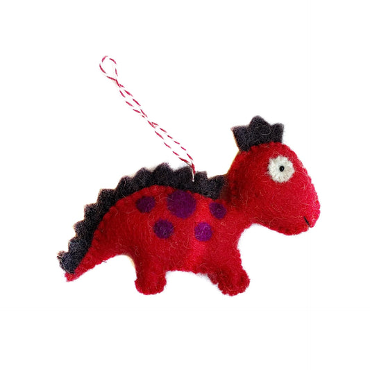 Dinosaur Felt/Wool Ornaments