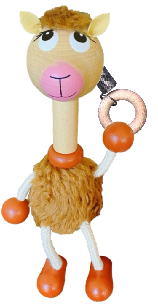 Alpaca Bouncie Brown Fur