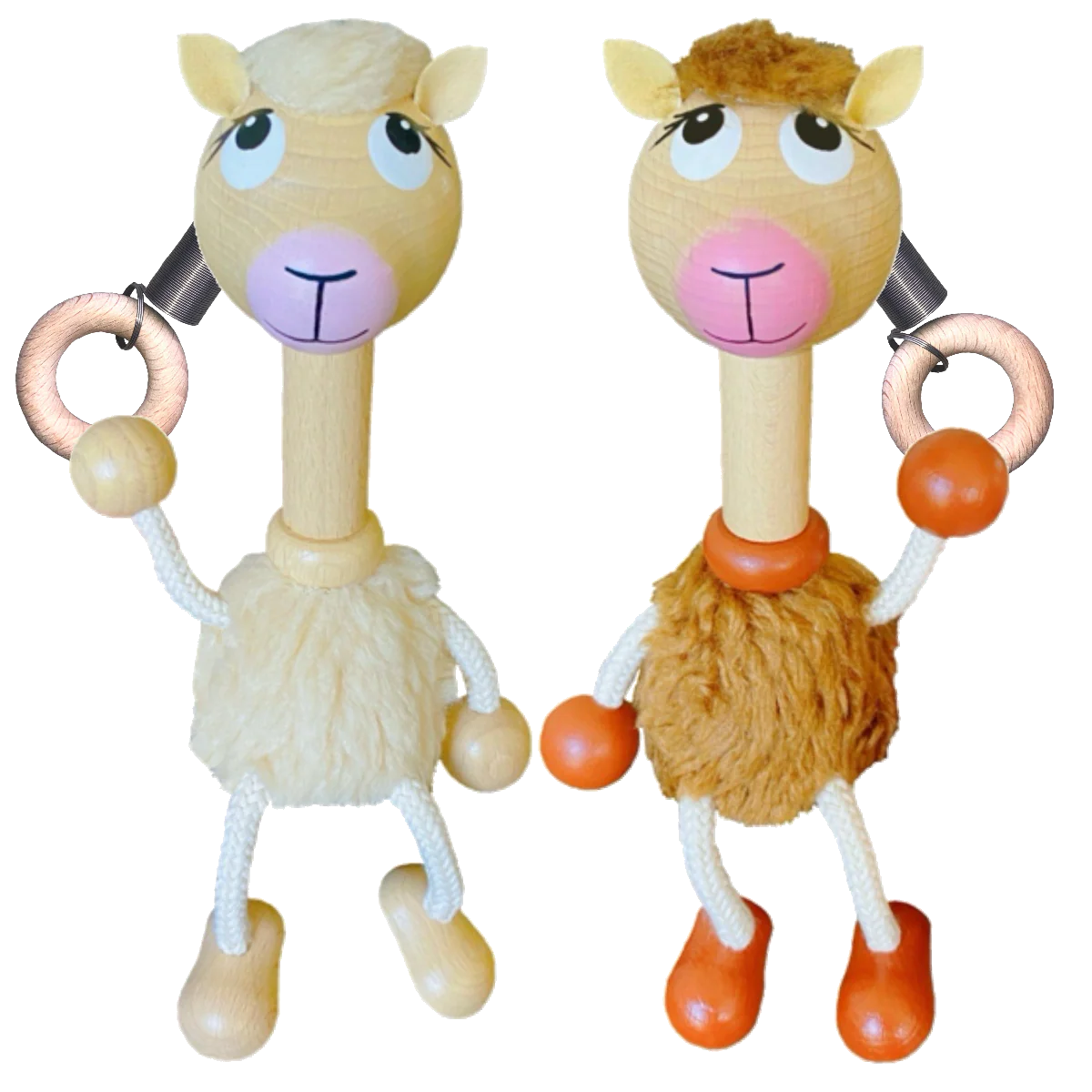 Alpaca Bouncie Cream Fur
