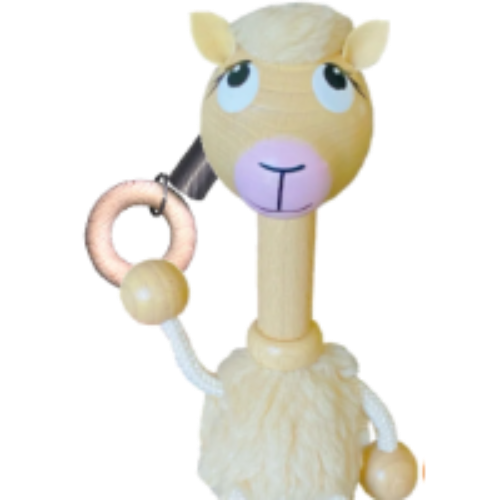 Alpaca Bouncie Cream Fur