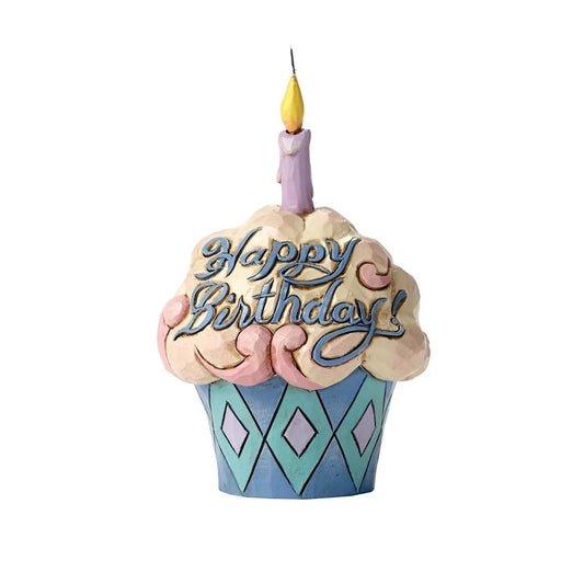 Jim Shore Happy Birthday Cupcake