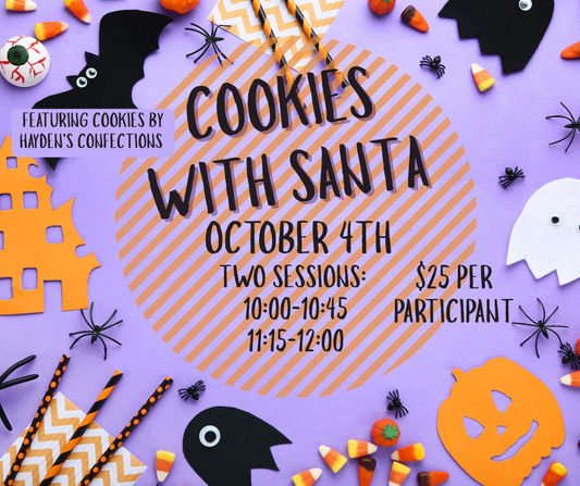 Workshops with Santa: Halloween Cookies! 10/4