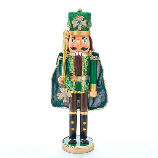 15" Irish Nutcracker w/ Cape