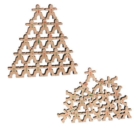 Stacking Gingerbread Guys - 20 pcs