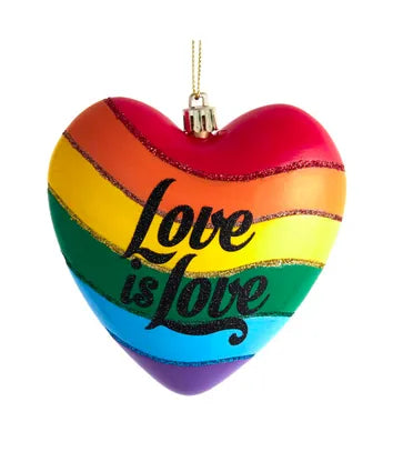 4" Love is Love Ornament