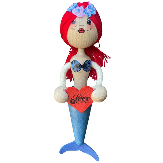Mermaid Bouncie Red Hair