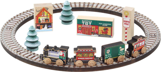 North Pole Railway Train Set