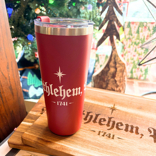 Bethlehem Vacuum Tumbler Red