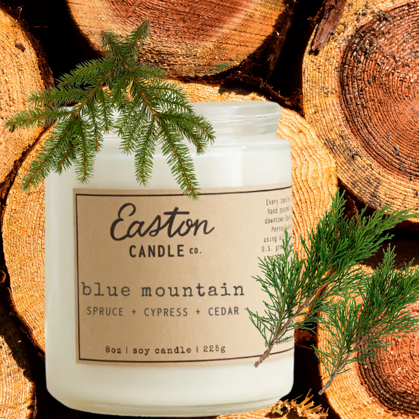 Easton Candle Co 8 oz Candles