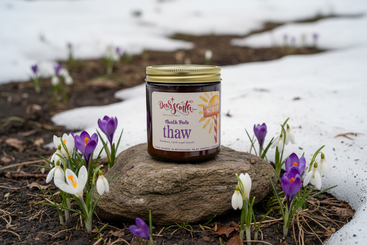 North Pole Thaw Herberry Candle 4oz