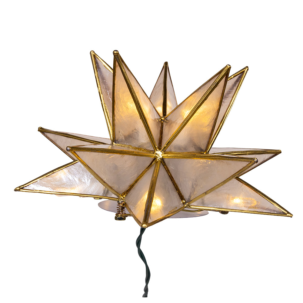 10L 15pt Gold Sputnik Tree Topper