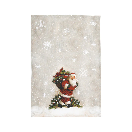 Woodland Santa Towel